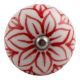 Red Lotus Ceramic Wine Stopper